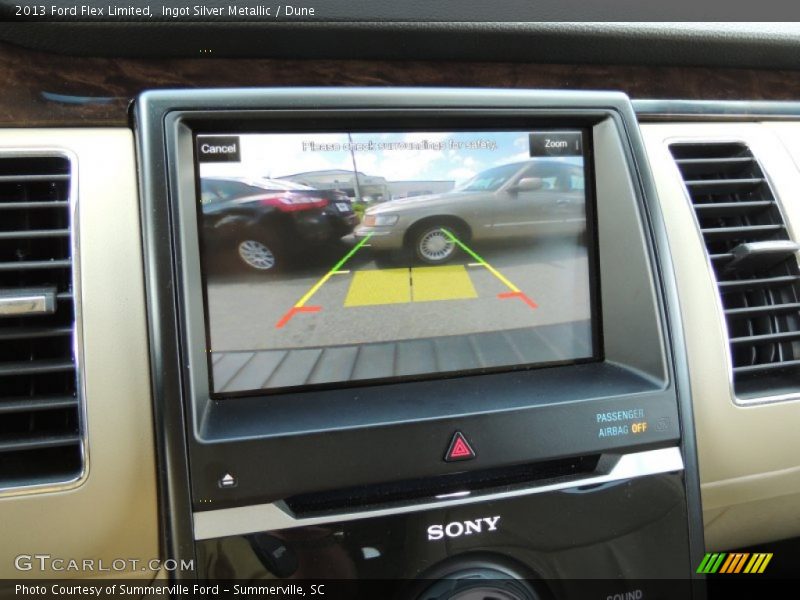 Ingot Silver Metallic / Dune 2013 Ford Flex Limited