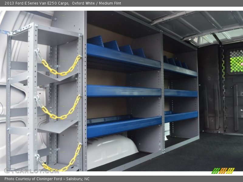 Oxford White / Medium Flint 2013 Ford E Series Van E250 Cargo
