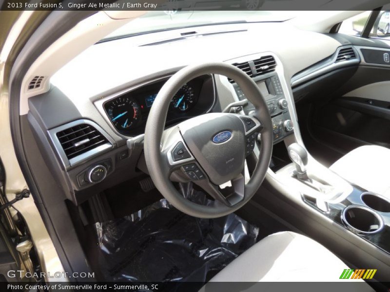 Ginger Ale Metallic / Earth Gray 2013 Ford Fusion S