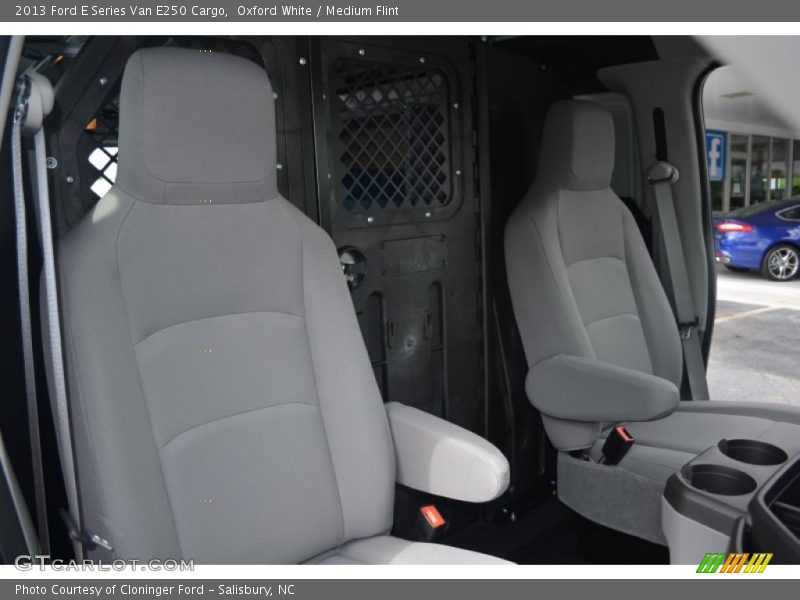 Oxford White / Medium Flint 2013 Ford E Series Van E250 Cargo