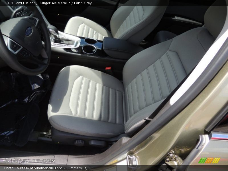 Ginger Ale Metallic / Earth Gray 2013 Ford Fusion S