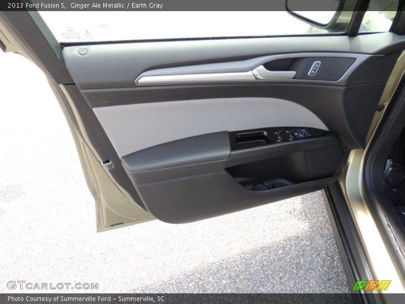 Ginger Ale Metallic / Earth Gray 2013 Ford Fusion S