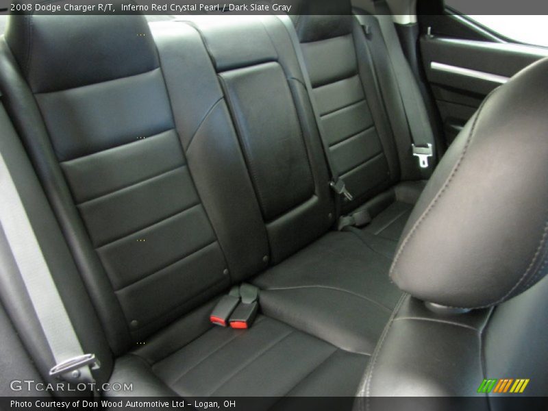 Rear Seat of 2008 Charger R/T