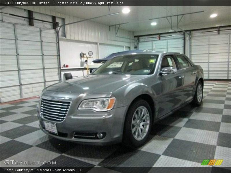 Tungsten Metallic / Black/Light Frost Beige 2012 Chrysler 300 Limited