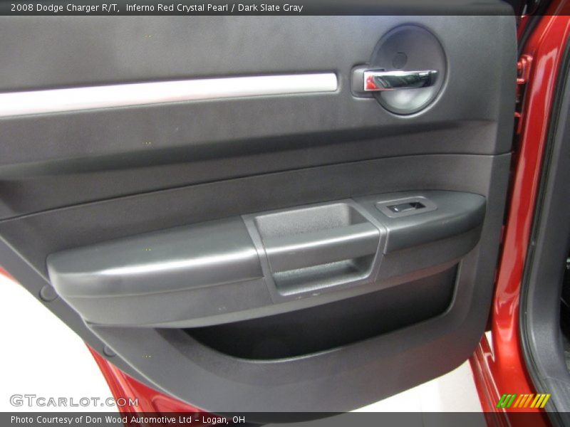 Inferno Red Crystal Pearl / Dark Slate Gray 2008 Dodge Charger R/T