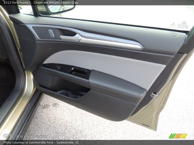 Ginger Ale Metallic / Earth Gray 2013 Ford Fusion S