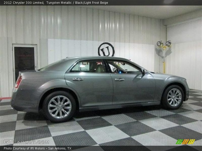Tungsten Metallic / Black/Light Frost Beige 2012 Chrysler 300 Limited