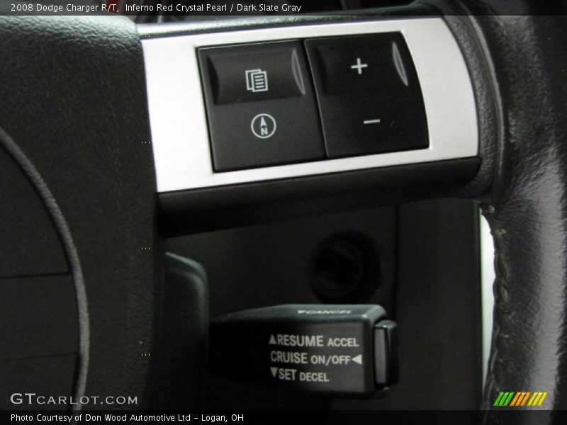 Controls of 2008 Charger R/T