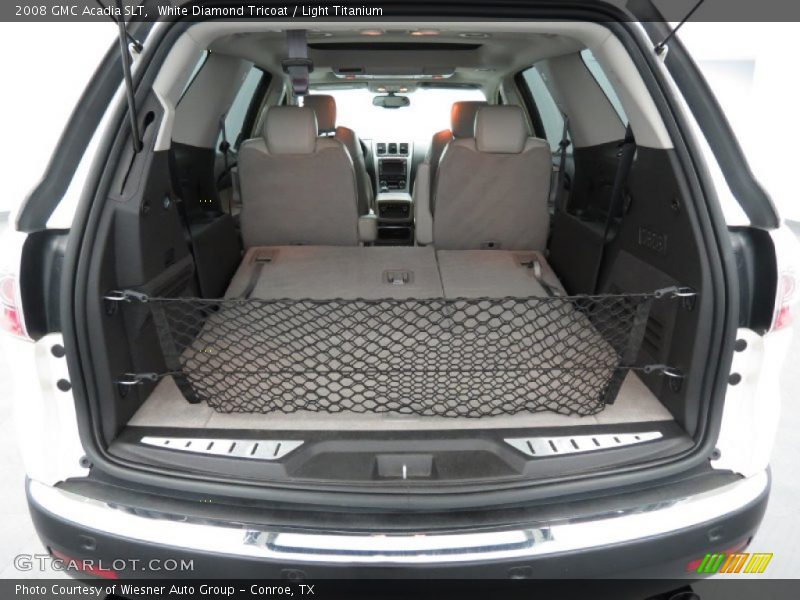 White Diamond Tricoat / Light Titanium 2008 GMC Acadia SLT