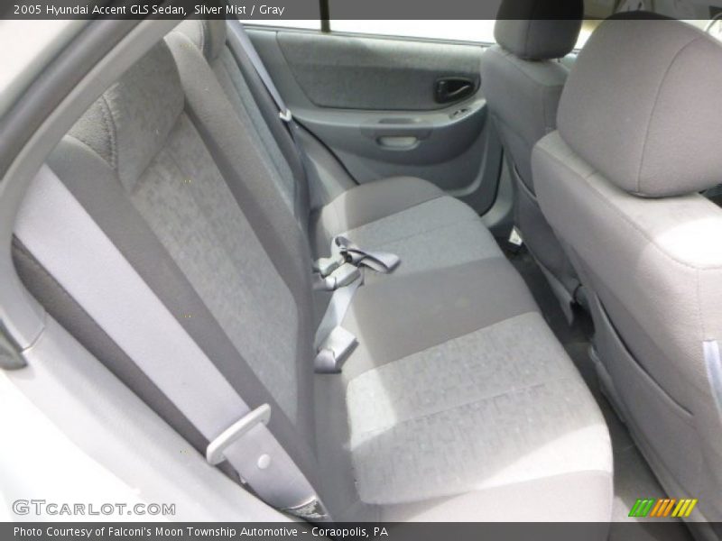 Silver Mist / Gray 2005 Hyundai Accent GLS Sedan