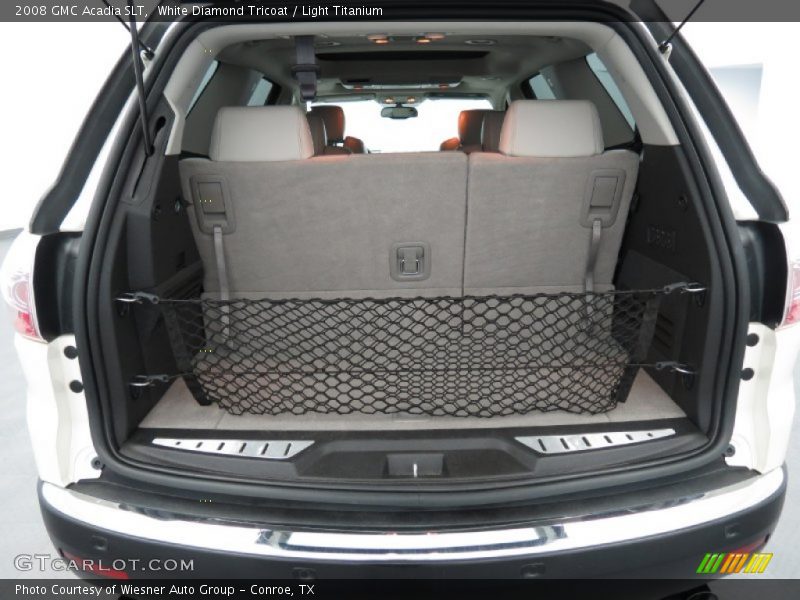 White Diamond Tricoat / Light Titanium 2008 GMC Acadia SLT