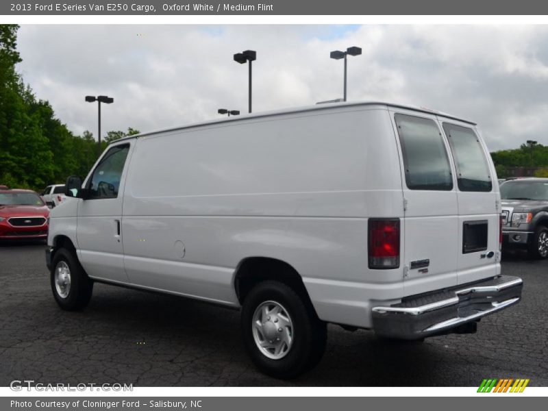 Oxford White / Medium Flint 2013 Ford E Series Van E250 Cargo