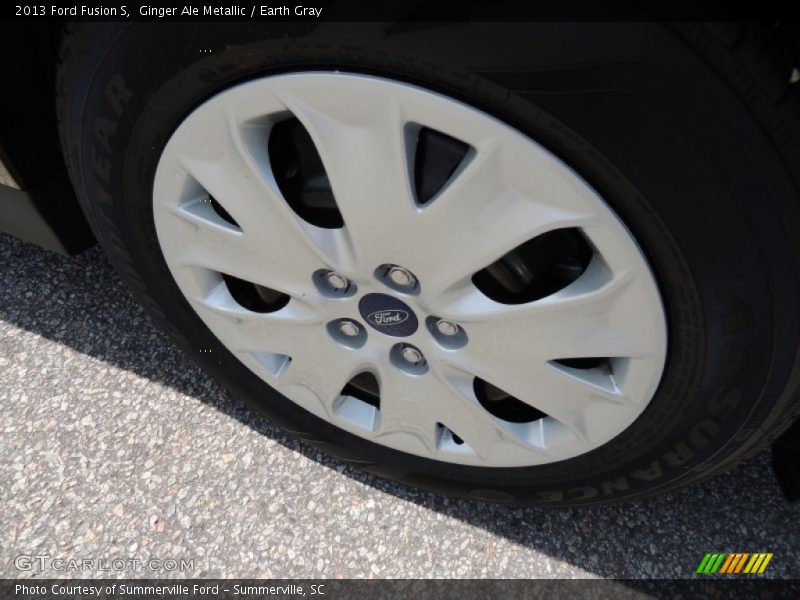 Ginger Ale Metallic / Earth Gray 2013 Ford Fusion S