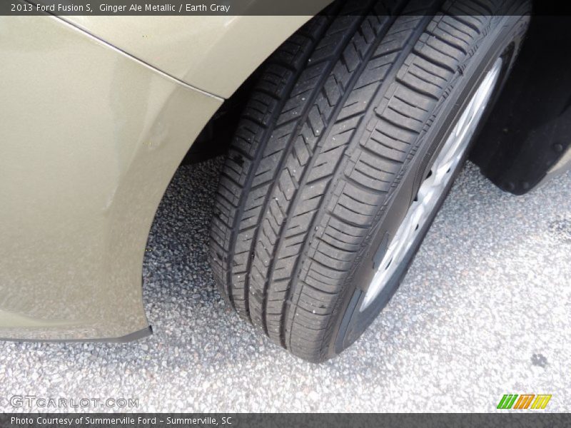 Ginger Ale Metallic / Earth Gray 2013 Ford Fusion S