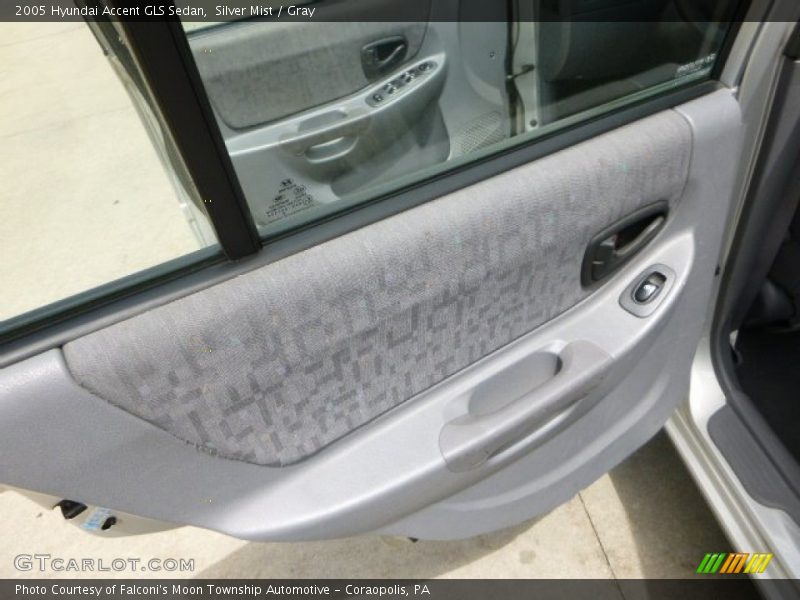 Silver Mist / Gray 2005 Hyundai Accent GLS Sedan