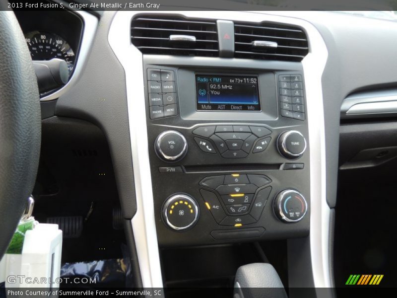 Ginger Ale Metallic / Earth Gray 2013 Ford Fusion S