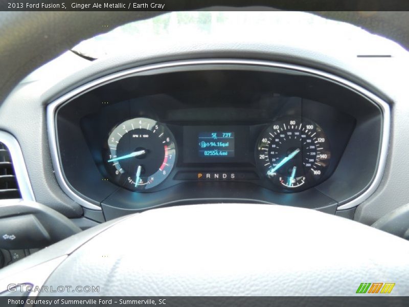 Ginger Ale Metallic / Earth Gray 2013 Ford Fusion S