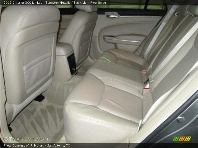 Tungsten Metallic / Black/Light Frost Beige 2012 Chrysler 300 Limited