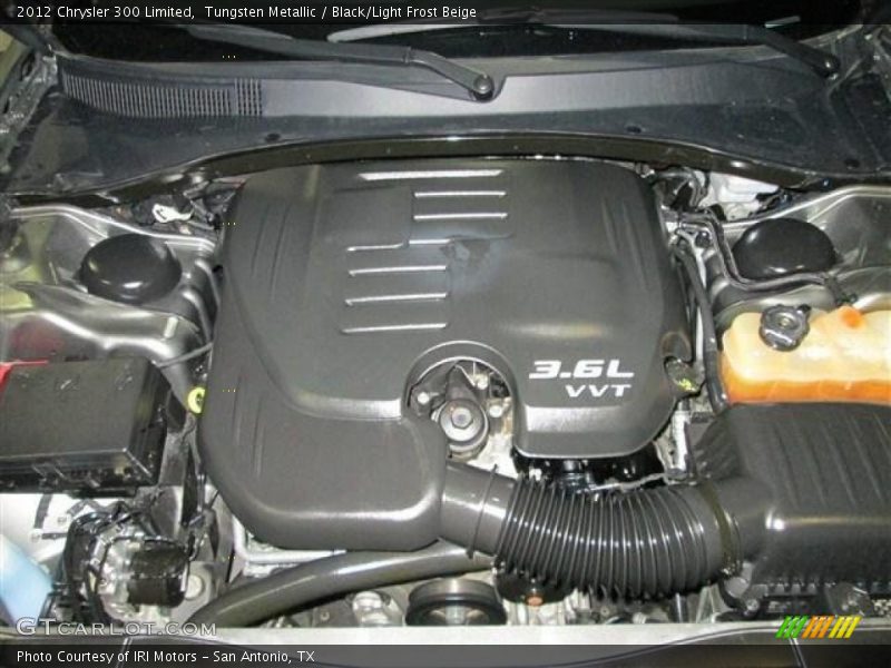 Tungsten Metallic / Black/Light Frost Beige 2012 Chrysler 300 Limited
