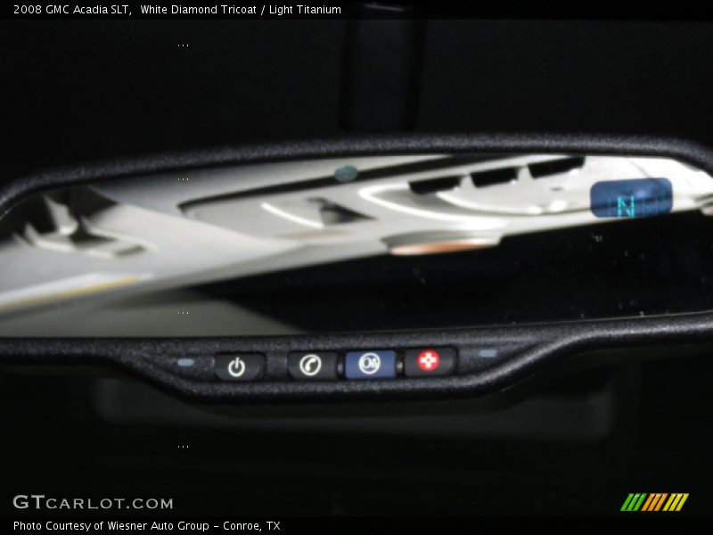 White Diamond Tricoat / Light Titanium 2008 GMC Acadia SLT