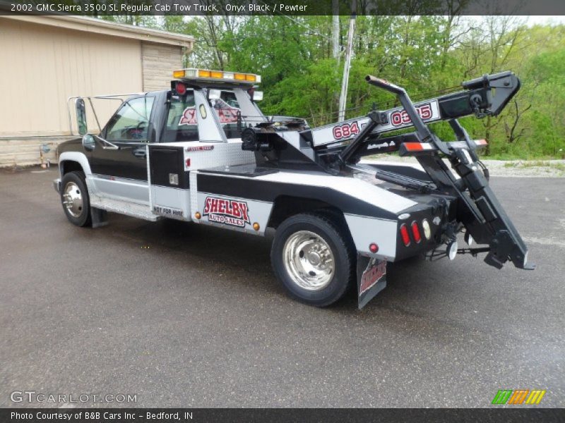  2002 Sierra 3500 SL Regular Cab Tow Truck Onyx Black