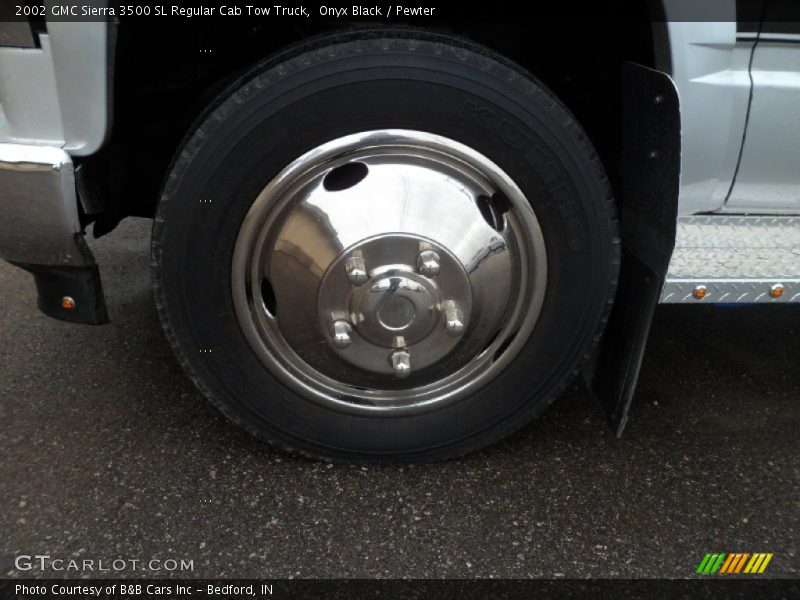  2002 Sierra 3500 SL Regular Cab Tow Truck Wheel
