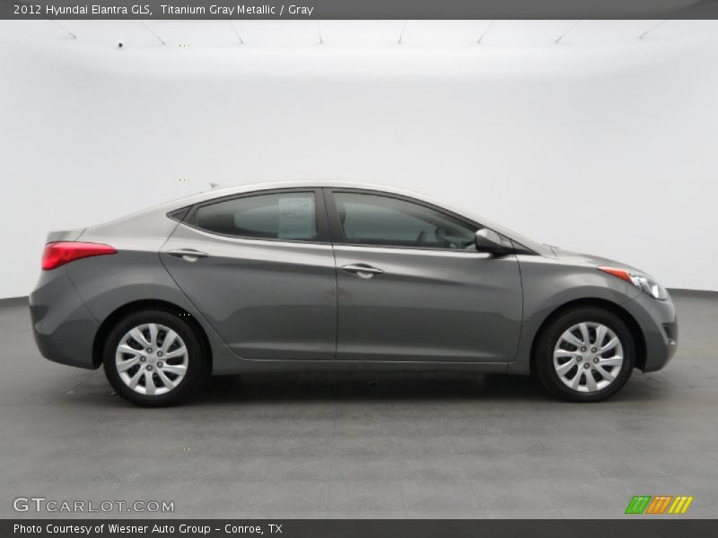 Titanium Gray Metallic / Gray 2012 Hyundai Elantra GLS
