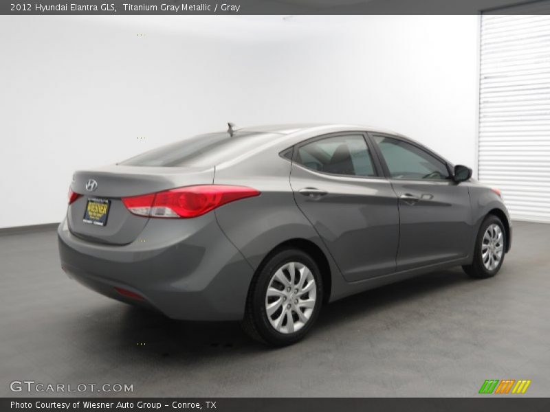 Titanium Gray Metallic / Gray 2012 Hyundai Elantra GLS