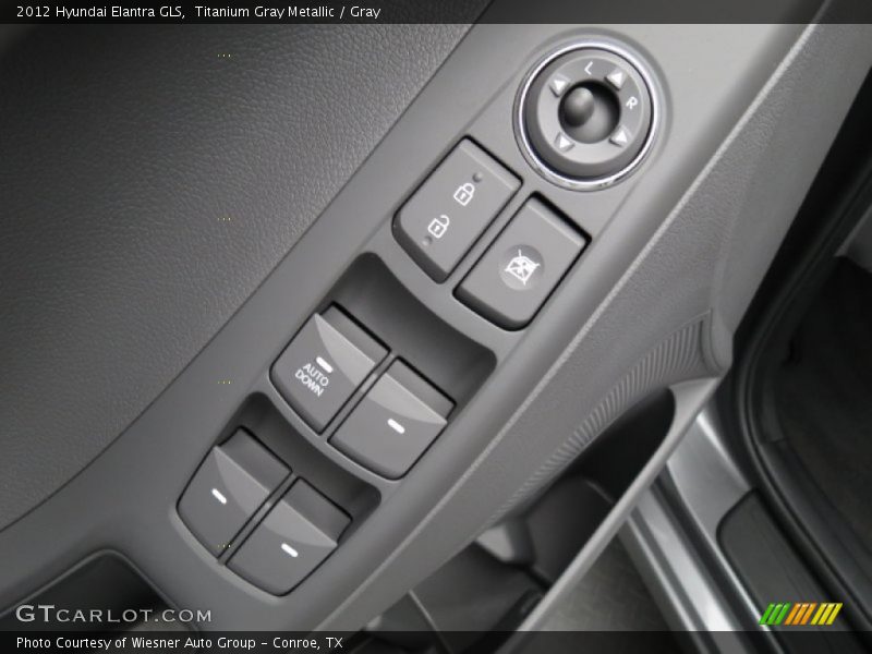 Titanium Gray Metallic / Gray 2012 Hyundai Elantra GLS