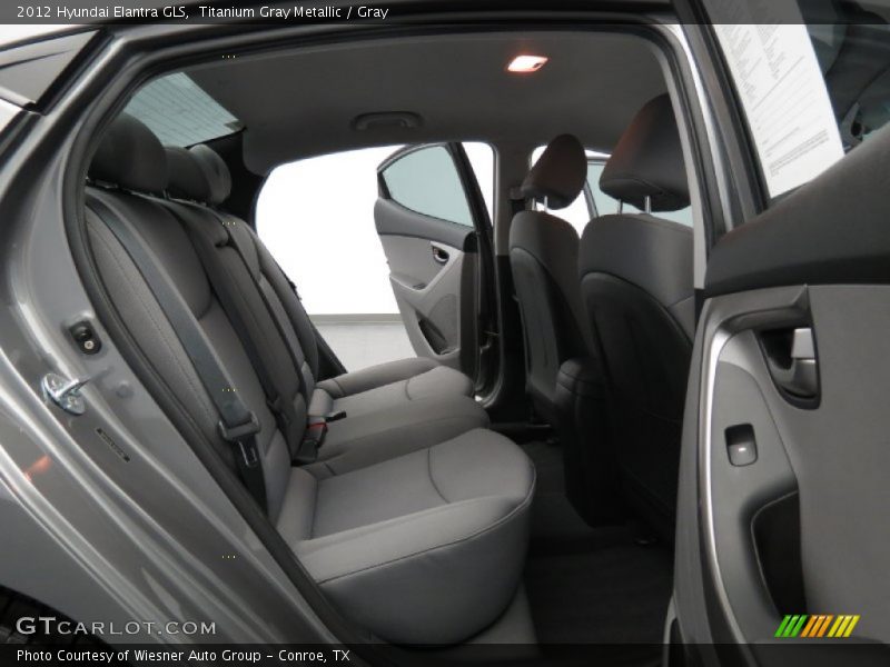 Titanium Gray Metallic / Gray 2012 Hyundai Elantra GLS