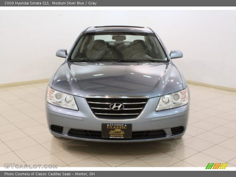 Medium Silver Blue / Gray 2009 Hyundai Sonata GLS