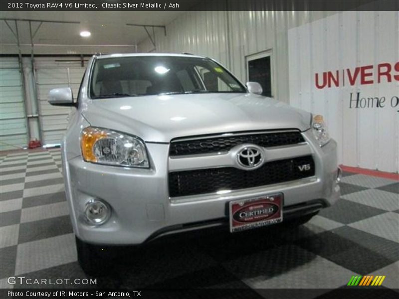 Classic Silver Metallic / Ash 2012 Toyota RAV4 V6 Limited