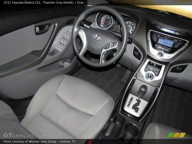 Titanium Gray Metallic / Gray 2012 Hyundai Elantra GLS
