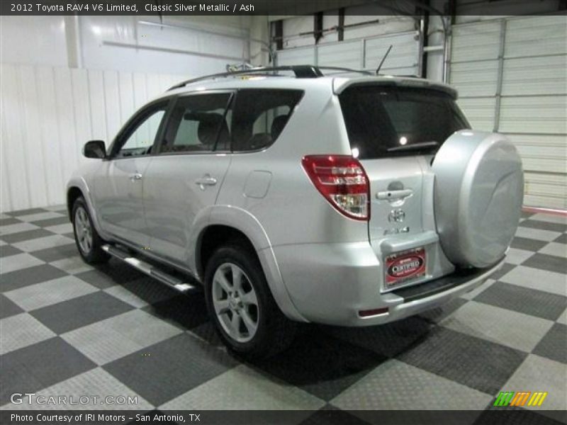 Classic Silver Metallic / Ash 2012 Toyota RAV4 V6 Limited