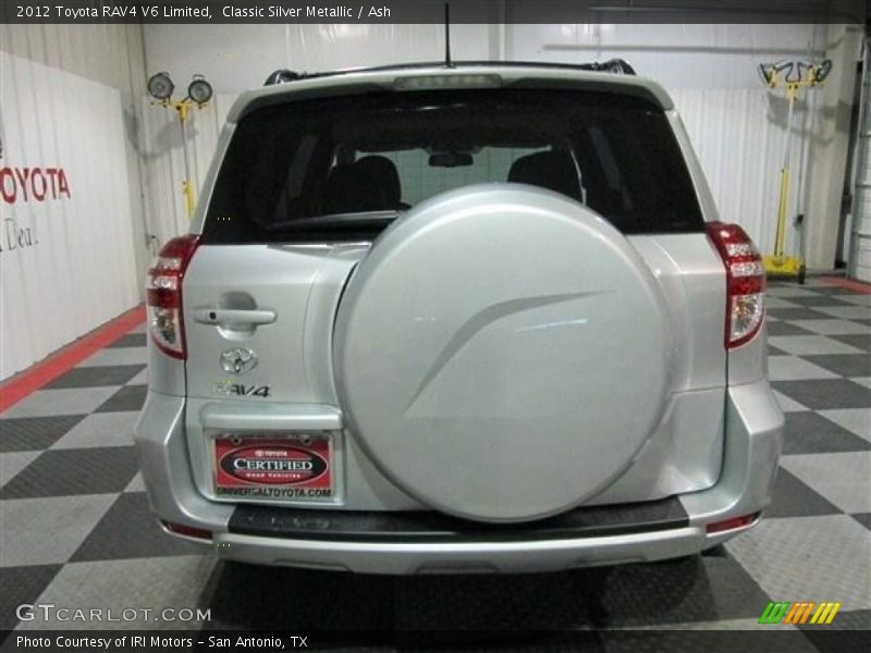 Classic Silver Metallic / Ash 2012 Toyota RAV4 V6 Limited