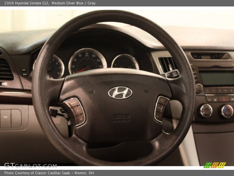 Medium Silver Blue / Gray 2009 Hyundai Sonata GLS