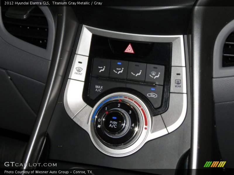 Titanium Gray Metallic / Gray 2012 Hyundai Elantra GLS