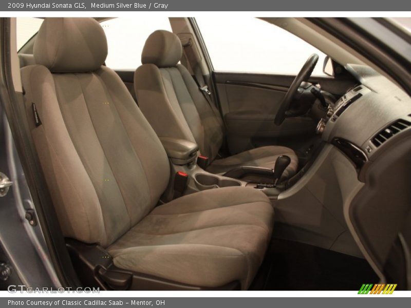 Medium Silver Blue / Gray 2009 Hyundai Sonata GLS