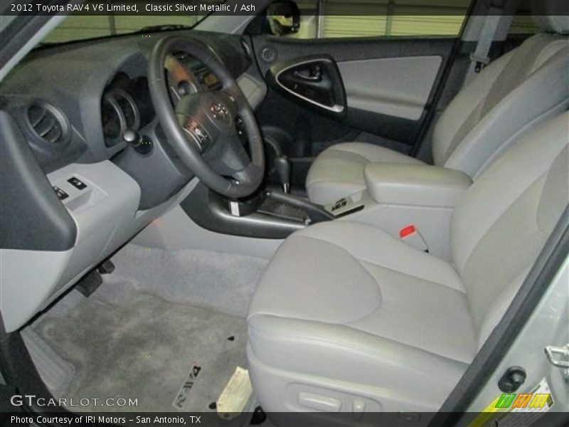 Classic Silver Metallic / Ash 2012 Toyota RAV4 V6 Limited