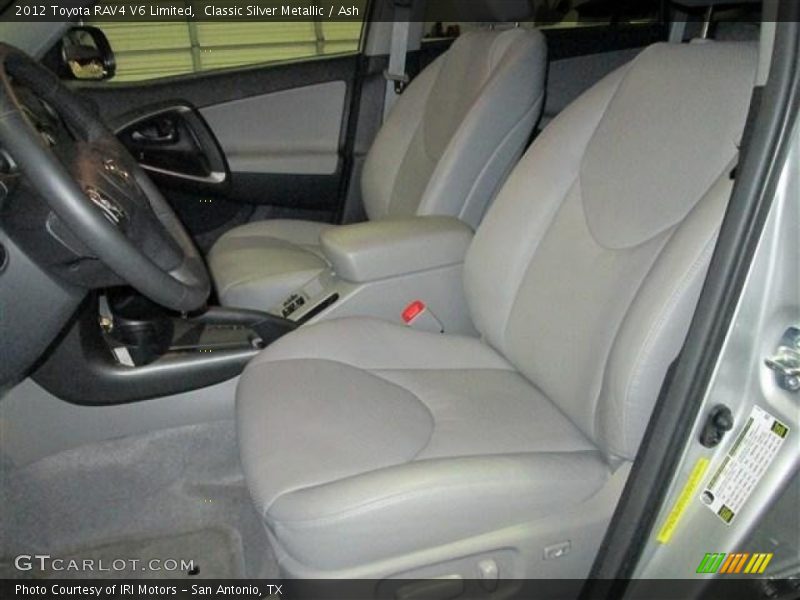 Classic Silver Metallic / Ash 2012 Toyota RAV4 V6 Limited