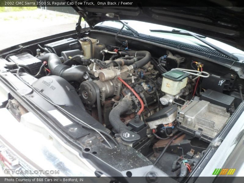  2002 Sierra 3500 SL Regular Cab Tow Truck Engine - 8.1 Liter OHV 16-Valve Vortec V8