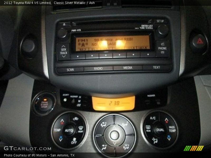 Classic Silver Metallic / Ash 2012 Toyota RAV4 V6 Limited