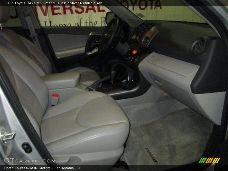 Classic Silver Metallic / Ash 2012 Toyota RAV4 V6 Limited