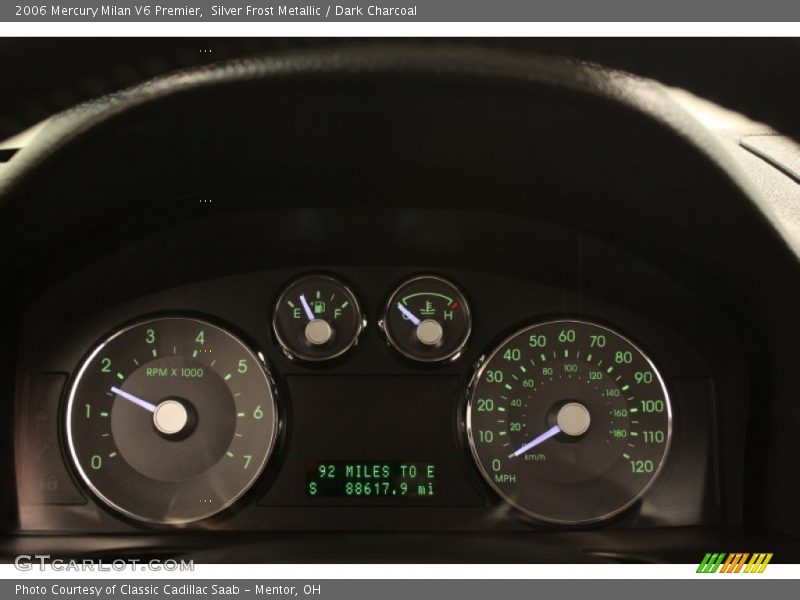  2006 Milan V6 Premier V6 Premier Gauges