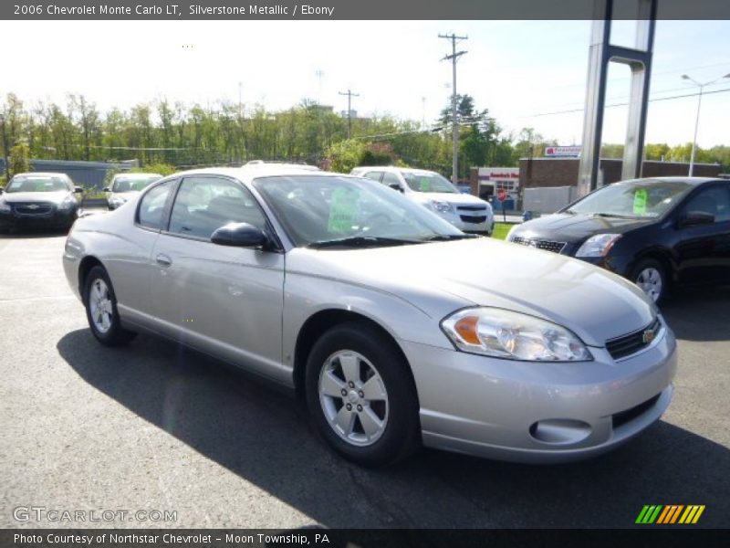 Silverstone Metallic / Ebony 2006 Chevrolet Monte Carlo LT