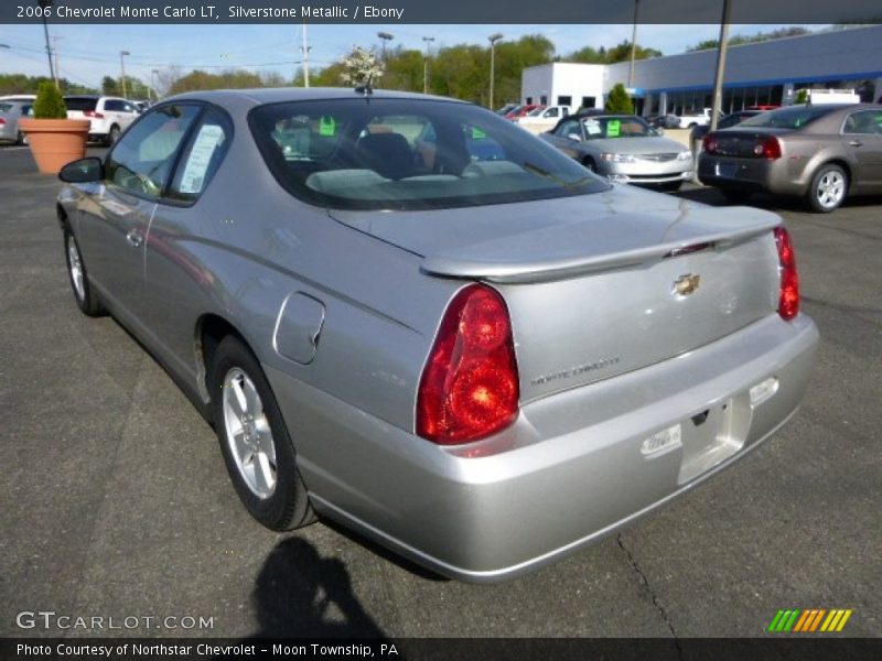Silverstone Metallic / Ebony 2006 Chevrolet Monte Carlo LT