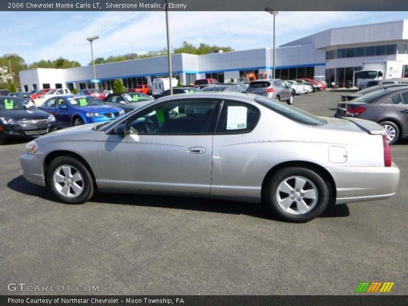 Silverstone Metallic / Ebony 2006 Chevrolet Monte Carlo LT