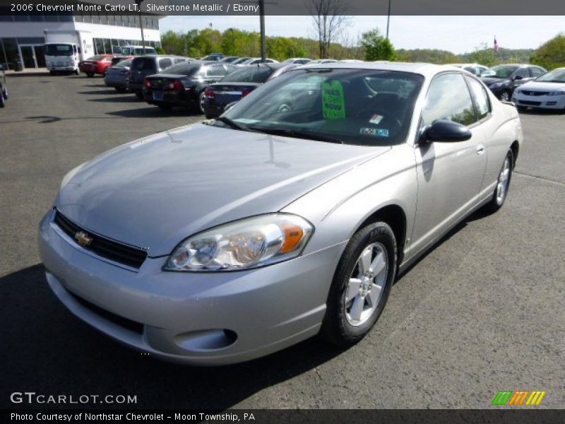 Silverstone Metallic / Ebony 2006 Chevrolet Monte Carlo LT