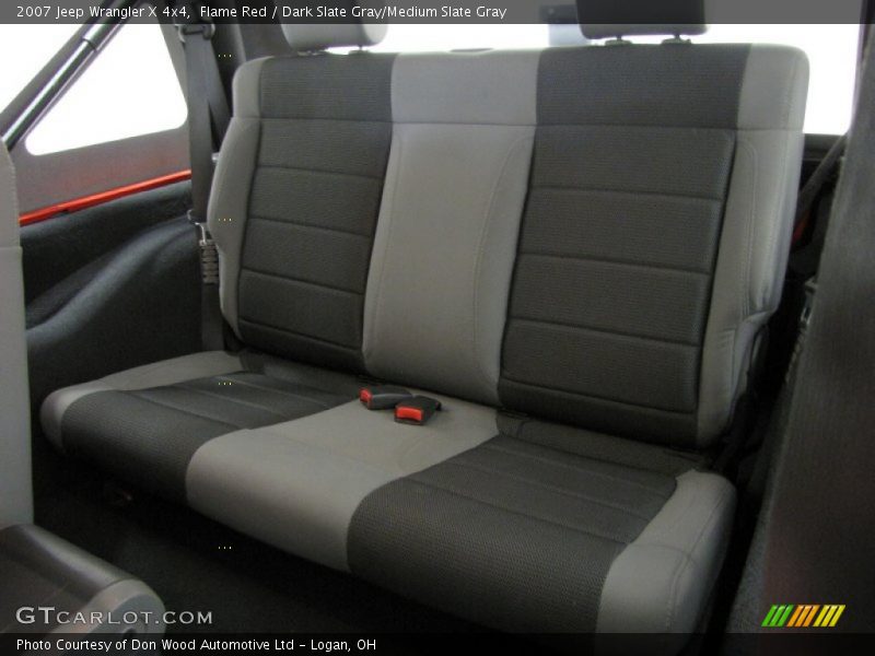 Flame Red / Dark Slate Gray/Medium Slate Gray 2007 Jeep Wrangler X 4x4