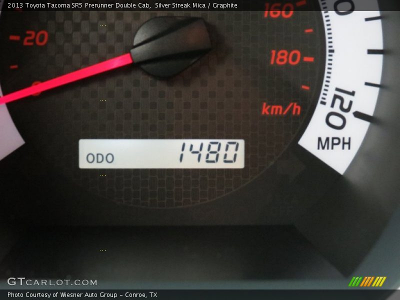 Silver Streak Mica / Graphite 2013 Toyota Tacoma SR5 Prerunner Double Cab